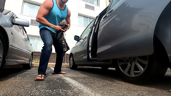 Cougar Pantsing - Parking Lot ENF
