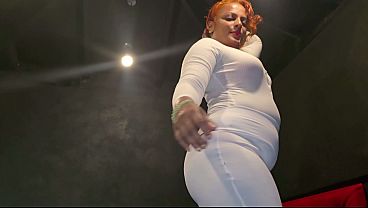 Oversized Backside Gal Scorching Bj With Hard Stuff Enormous Black Shaft