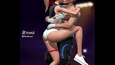 Personagens Seductive Do Freefire Beijando Na Boca De Outro