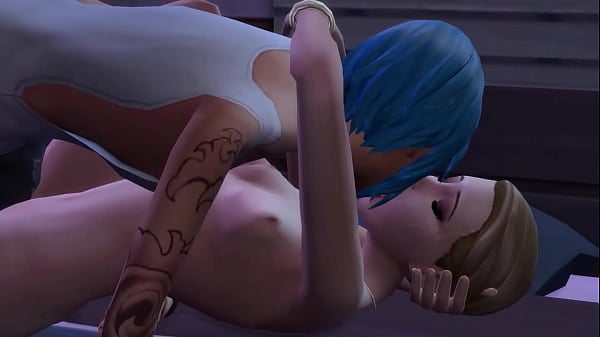 Spoiled Blonde Slams Emo Gal With A Strap On - Sims 4 - 3D Animation