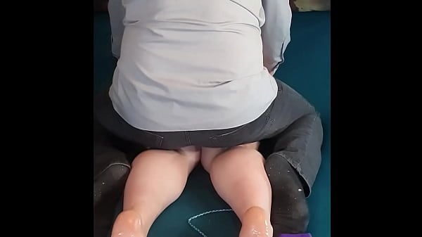 Tied Sub Missus Tickled Hard With Hairbrush