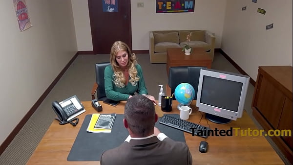 Brazen Student's Stepmommy Throws Herself At The Principal Ready To Do Whatever