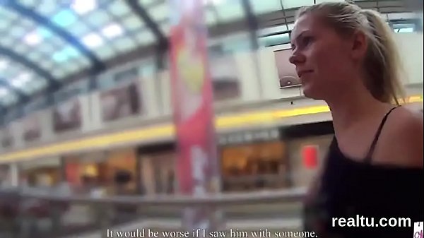 Beautiful Czech Babe Gets Seduced In The Mall And Reamed In Pov