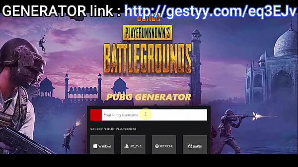 FREE PUBG REALY UC GENERATOR : Http://gestyy.com/eq3EJv
