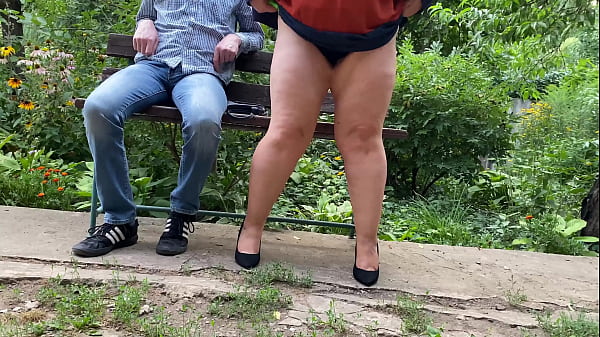 Horny Female Business Dame Does It In Public