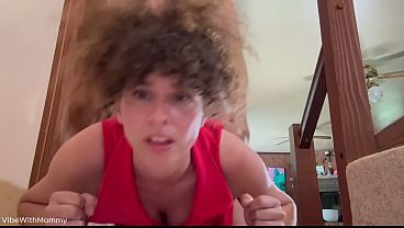 Stepmommy Whimpers Stepson To Pull Out On The Stairs Offers Up & Takes 6 Huge Creampies Instead!
