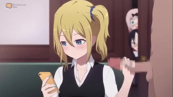 Cute Fair-haired Doing A Stroking To Her Teacher!