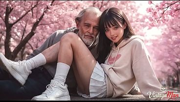 Mischievous Doll Saddles Elderly Grandfather's Dick [AI]