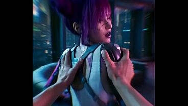 POV : Cyberpunk 2077 - Rita Wheeler Romance Scene (AI Generated )