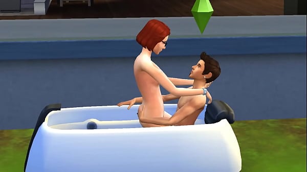 The Sims 4 Comendo A Vinha Gostosa Na Banheira