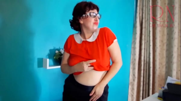 Hidden Camera Under The Table Is Filming The Secretary's Jerking Off