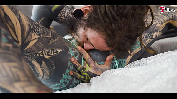 Tattoo Gal ANUSKATZZ Get Drilled Nutsack Deep In Her Behind / ASS PLAY, Spread, Prolapse, Split Tounge Blowjob, Punk, Goth - ZF019