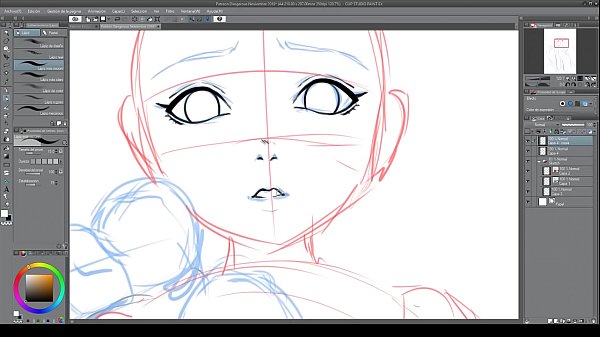 Speed Drawing - Kairi Foot Stroke