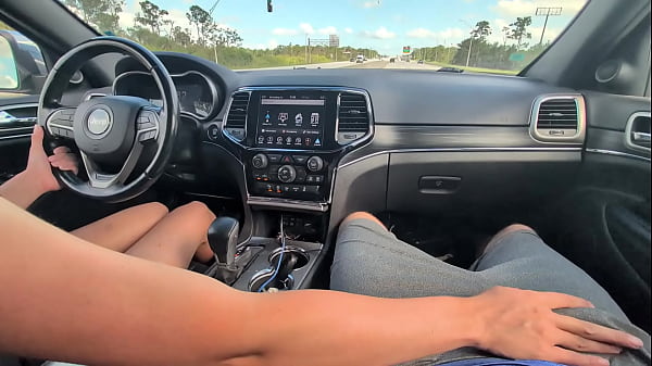 Unkempt Hand Work With Mammoth Load Shot While Driving