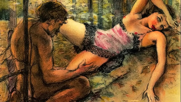 Vintage Sultry Drawings