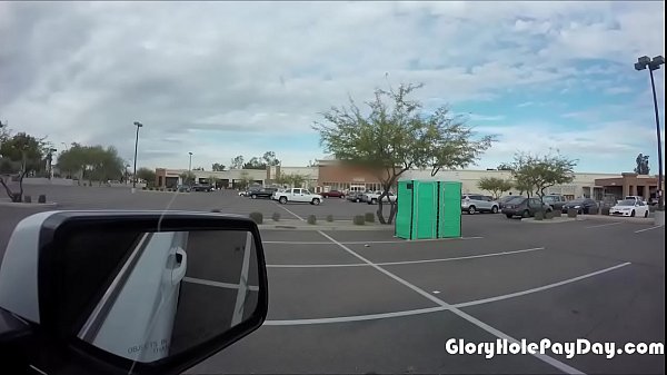 Hardaware Store Babe Milk Cock In Parking Lot