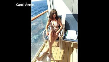Caribbean Cruise With Adult Ravishing Swinging GILF Slut Candi Annie Free Edition!