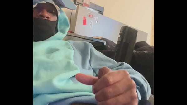 At Home Prostate Milking My Thicc Black Cock