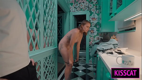 Chesty Maid's First Day: Rimming, Ball Licking, Unexpected Doggy And Missionary Sex With Load On Ass