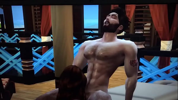 Sims 4 Beefcake Sweaty And Oily Blowjob After Smoking Massage