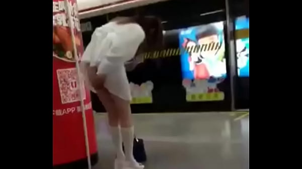 Asian Honey In China Taking Out Tampon In Public Tightassdates.com