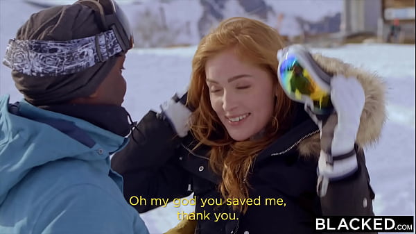 BLACKED Ski Bunnies Jia & Like Compete For Joss' Rod