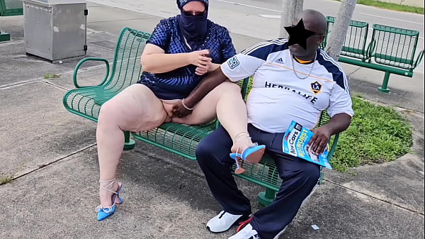 Hijab Muslim Stepmom Let Outsider At The Bus Stop Jizz Twice On Her Sizable Meaty Slit Pouters (public Outdoor) BBW SSBBW