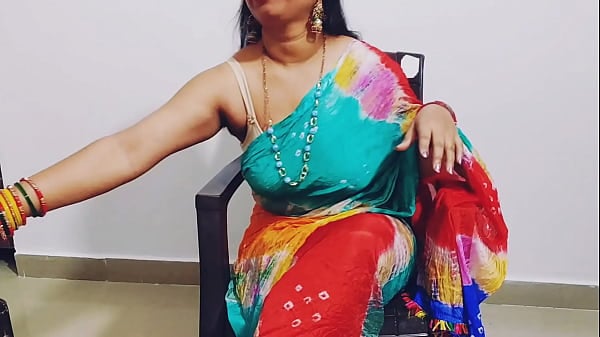 Hot Indian Stepmother Slamming With Her Step Cousin Step-son Front Of Her Hubby