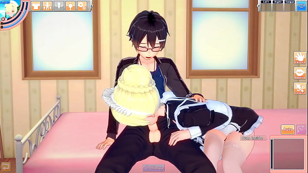 Sheffield Hentai, Maid From Azur Lane, Tends To Her Master's Requires