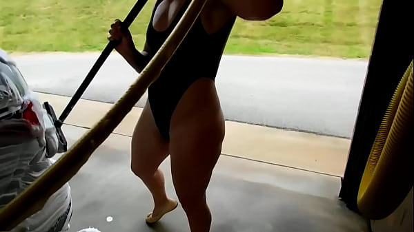 Thong Bodysuit- Public Car Wash