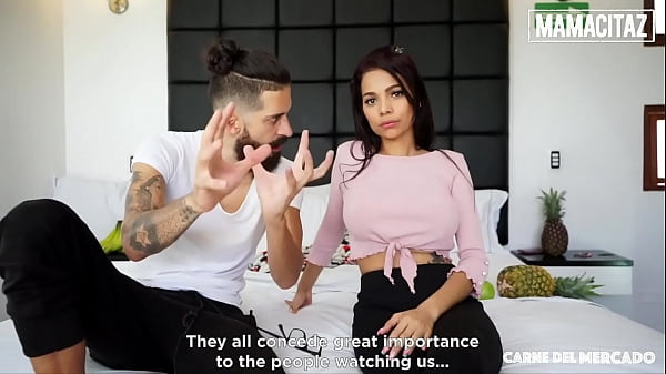 MAMACITAZ - (Mila Garcia, Logan Salamanca) - Impeccable Round Boobs Latina Barely-legal Fancies Boner In Her Smoking Cooch