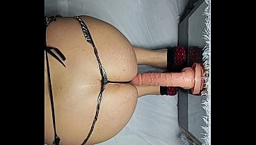 Lesbian Shemale Backdoor Sex With A Dildo