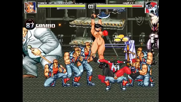 Hentai Mugen Harley Quinn Group Pounding