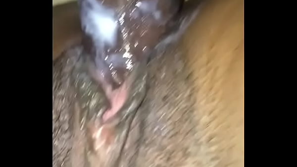 Ebony Wife Creaming On My Cock