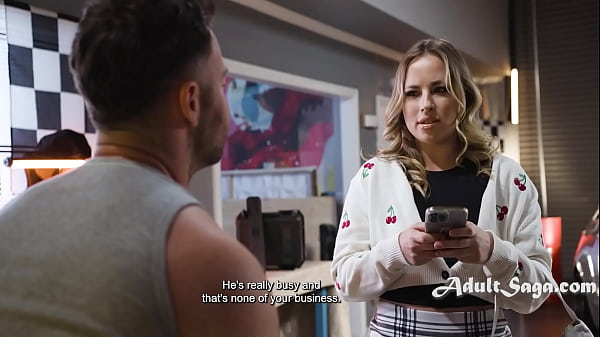 Preppy PAWG Tries Getting Nasty With Car Mechanic - Anna Claire Clouds