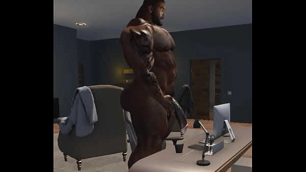Gigantic Stallion Duane Brown Yanks His Big Dick To Porn