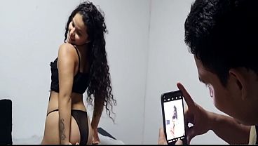 My Curly-haired Stepsibling With A Massive Butt Asks Me To Take Pictures Of Her, It Turns Me On And She Sucks My Massive Prick. Hd Porn, Mexican.