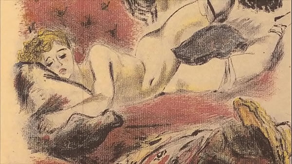 Vintage Titillating Ilustration