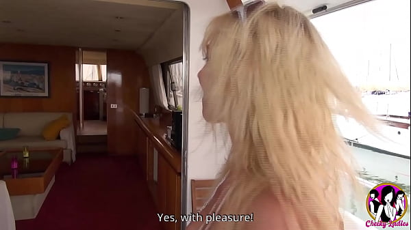 Sensual Cougar Thérèse Having A Great Gang-bang On A Boat