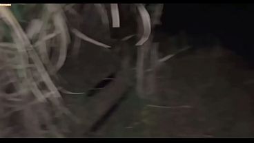 Desi Indian Girl Snatch Hammerring Relentless With Her Boyfriend In Outdoor At Night