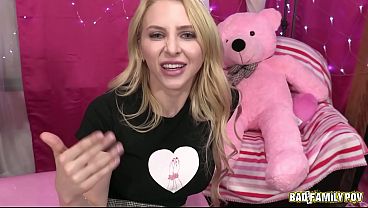 BadFamilyPOV - Alix Lynx Swallows Her Stepdads Big Cock