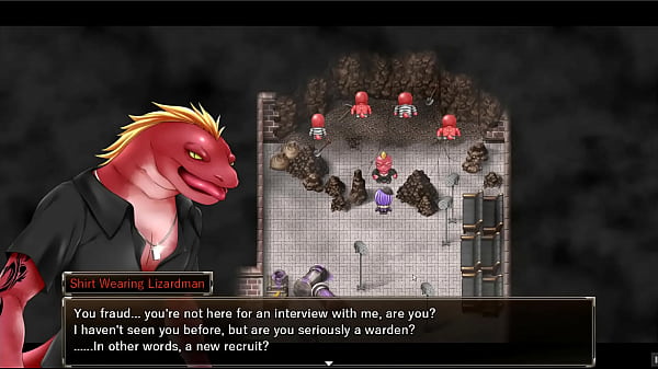 Karryn's Prison [PornPlay Hentai Game] Ep.16 Lizardman Obssessed With Stripclub Get A Scorching Hand Work