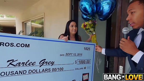 Karlee Grey Takes On Two Monsters JonJon, Ricky Johnson