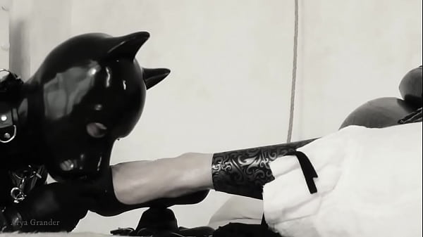 Latex Rubber Obsession Video MILF And Her BDSM Fantasy Play Toy
