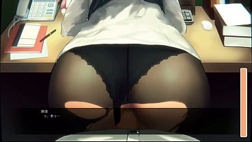 Hentai Game – This Office Worker Keeps Turning Her Cheeks Towards Me