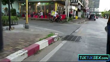Massive Melons Thai Unscripted COUGAR Picked Up In A TUK TUK And Hammerred