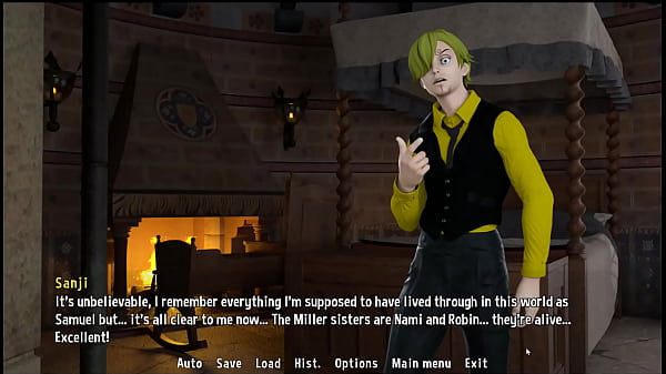 Sanji Fantasy Toon Adventure [ One Piece Parody Hentai Game ] Ep.3 Nami And Robin Are So Scorching In These Outfits