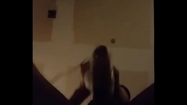 Giant White Prick Cum's On Glass