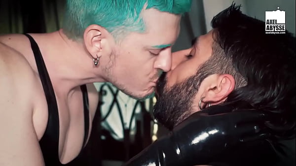 Axel Abysse Rims Leon Rump While Giving Him Anal Hand Insertion