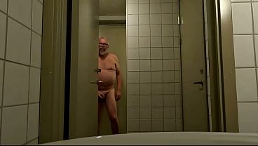 Almost Caught Undressed In A Public Toilet